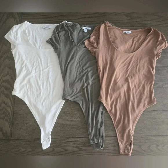 Bar III Set of 3 Body Suits Size XS - Picture 1 of 4